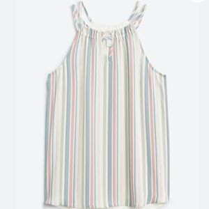 41 Hawthorn Stitchfix Meroni Mixed Media Pastel Color HalterTop Size Medium NEW